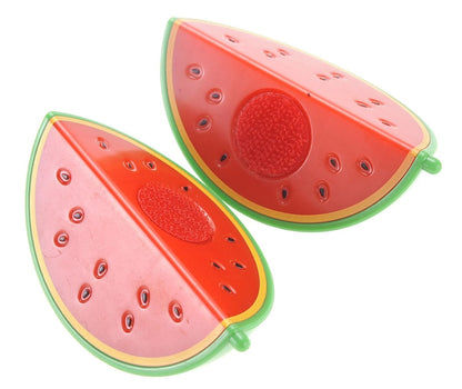 Pizza Playset with Watermelon, Ice Cream, and Utensils - Pretend Food Toy for Kids