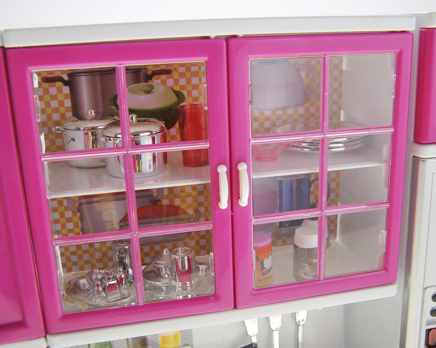 My Modern Kitchen Deluxe Battery-Operated Playset: Refrigerator, Stove & Sink