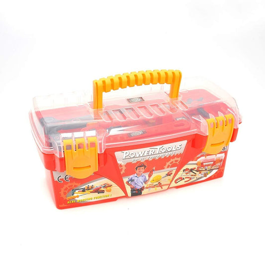 26-Piece Tool Box Playset for Kids - Fun Pretend Play Tool Kit and Accessories