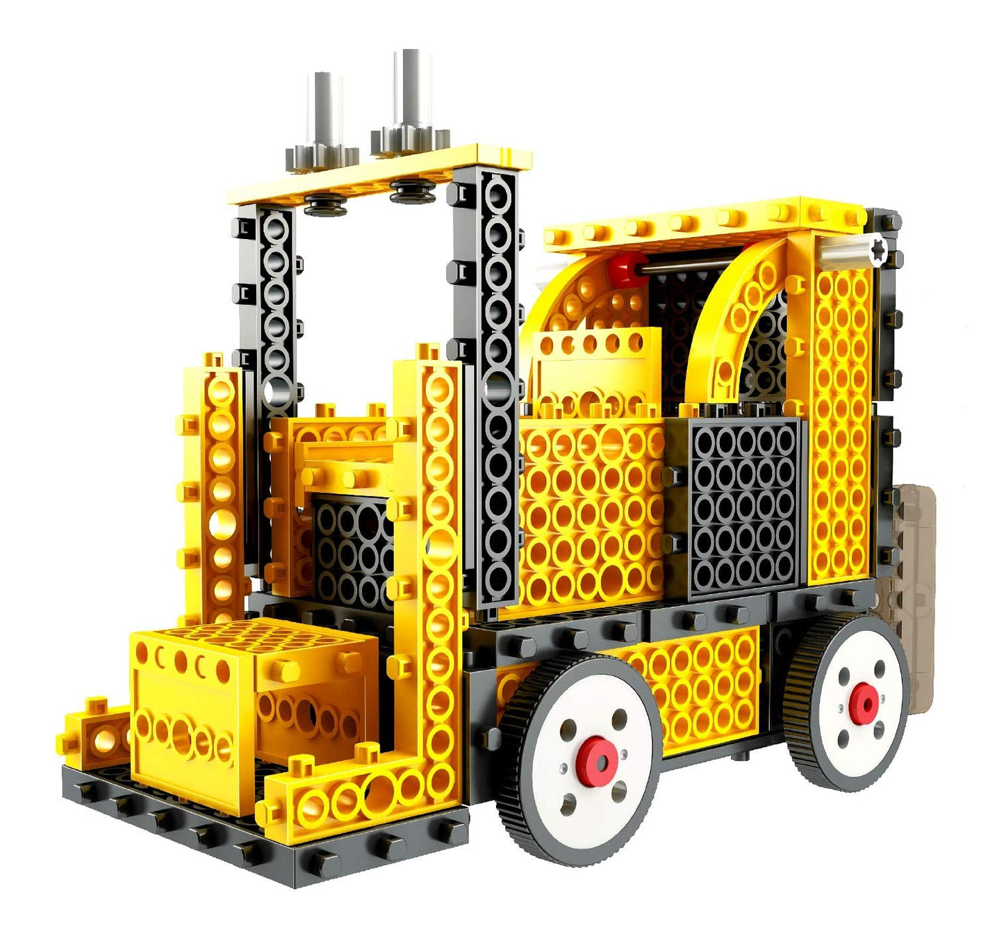 Motorized Construction Truck Building Kit for Kids - Fun Engineering Playset