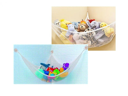 Jumbo Toy Hammock – 2-Pack Storage Nets for Stuffed Animals and Toys Organization