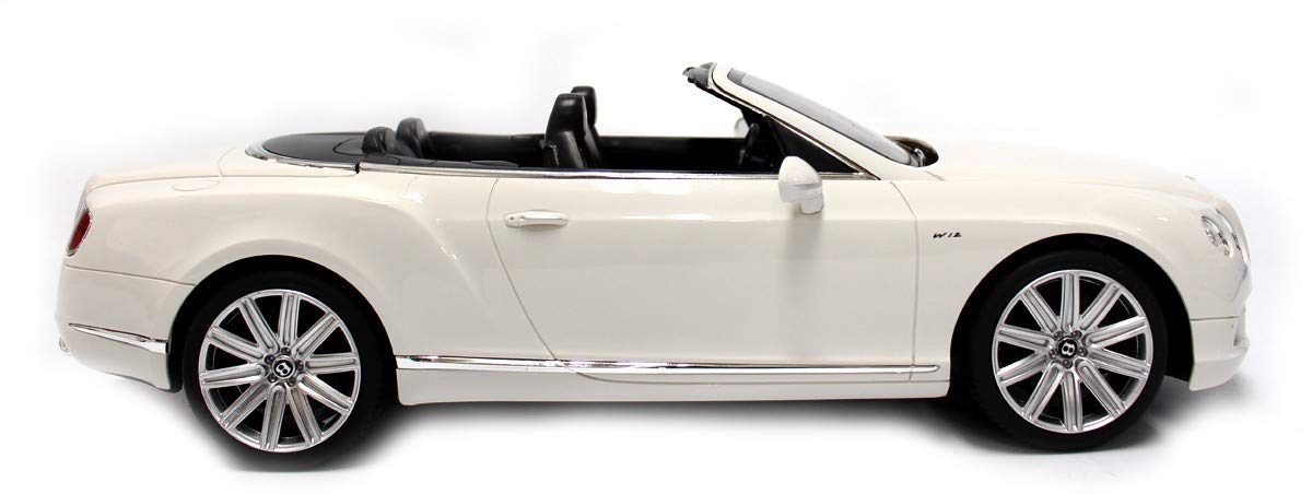 Dusky Shark 1:12 Scale RC Bentley Continental GT Convertible Car (White)