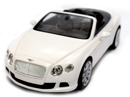 Dusky Shark 1:12 Scale RC Bentley Continental GT Convertible Car (White)