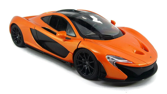 Dusky Shark 1:14 RC McLaren P1 Sports Car with Lights & Opening Doors (Orange)