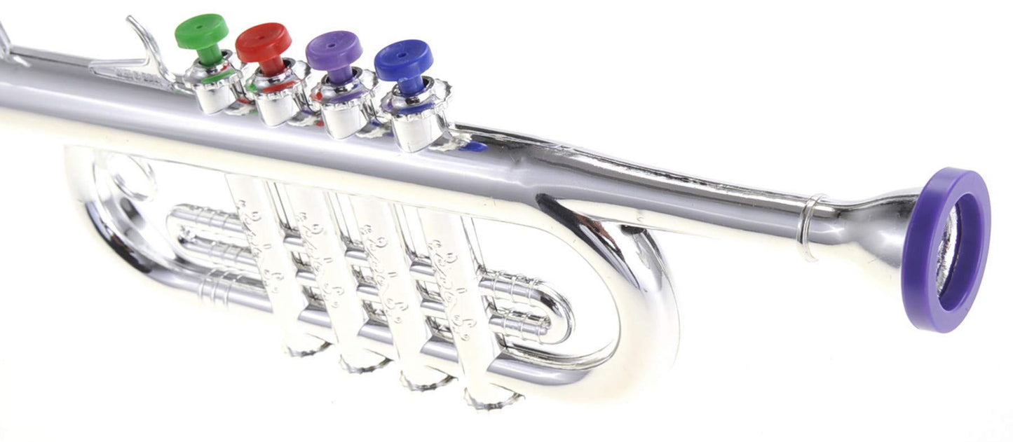 Trumpet with 4 Colored Keys – Fun Musical Toy for Kids