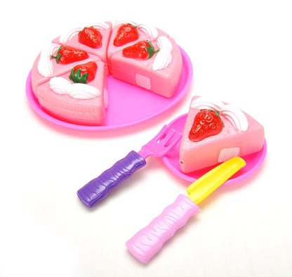 Strawberry Cake Dessert Play Set – Fun Toy for Kids’ Pretend Play