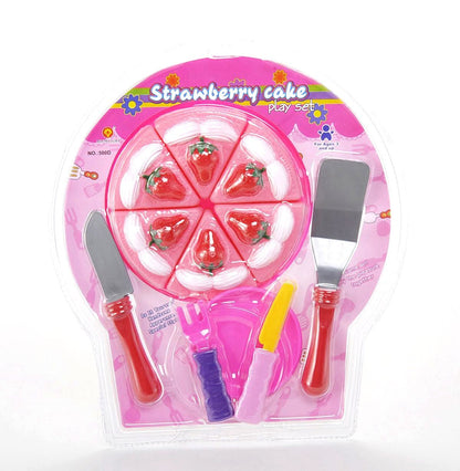 Strawberry Cake Dessert Play Set – Fun Toy for Kids’ Pretend Play