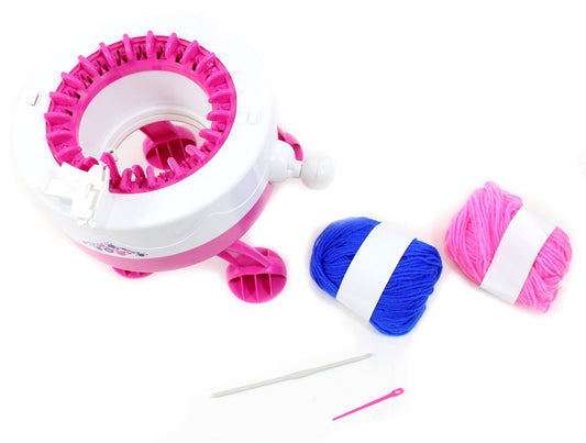 Dusky Shark Smart Weaver Knitting Machine Kit for Kids – DIY Craft Toy Set for Creative Knitting