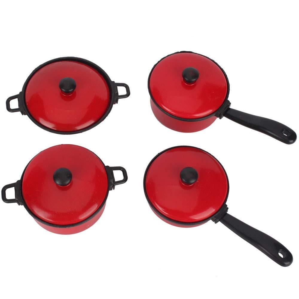 Mini Plastic Cookware Kitchen Set for Kids – Fun Toy Cooking Essentials