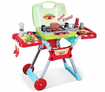 29 in Deluxe BBQ Grill Play Set – Light & Sound Features for Kids