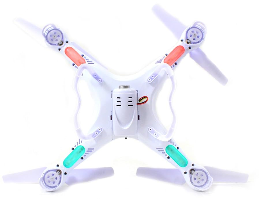 12" Syma 4CH 2.4GHz RC Quadcopter with 2MP HD Camera, 6-Axis Gyro, and 2GB SD Card