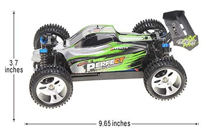 Dusky Shark 1:18 RC Off-Road Buggy - 2.4GHz 4WD Remote Control Vehicle for Adventure