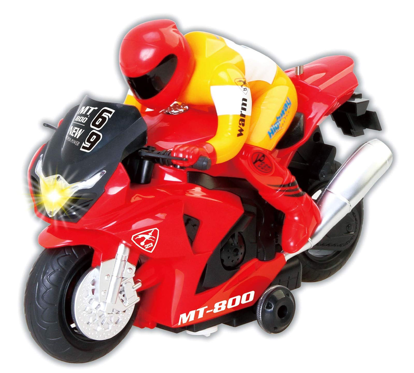 Dusky Shark RC Motorcycle Remote Control Toy - Racing Bike for Kids