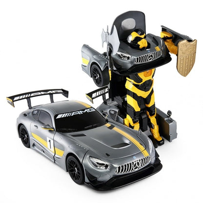 Dusky Shark 1:14 RC Mercedes-Benz GT3 Transformer Dancing Robot Car