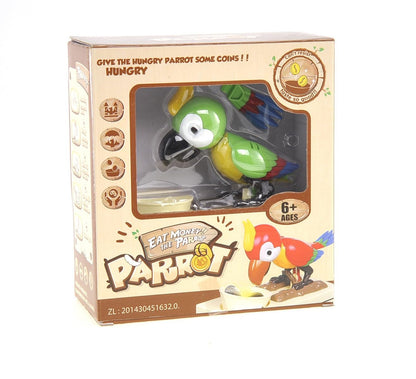 Parrot Coin Bank – Fun and Decorative Savings Jar for Kids and Adults