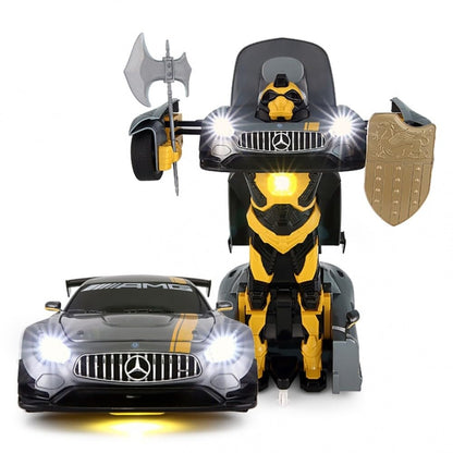 Dusky Shark 1:14 RC Mercedes-Benz GT3 Transformer Dancing Robot Car