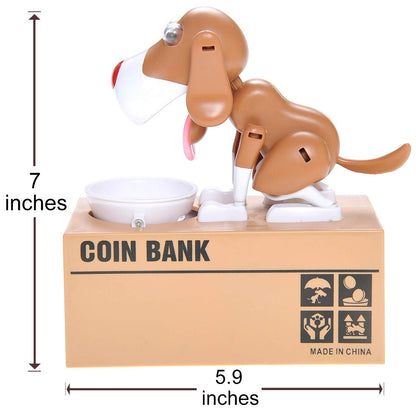 My Dog Piggy Bank – Robotic Coin Munching Toy Money Box