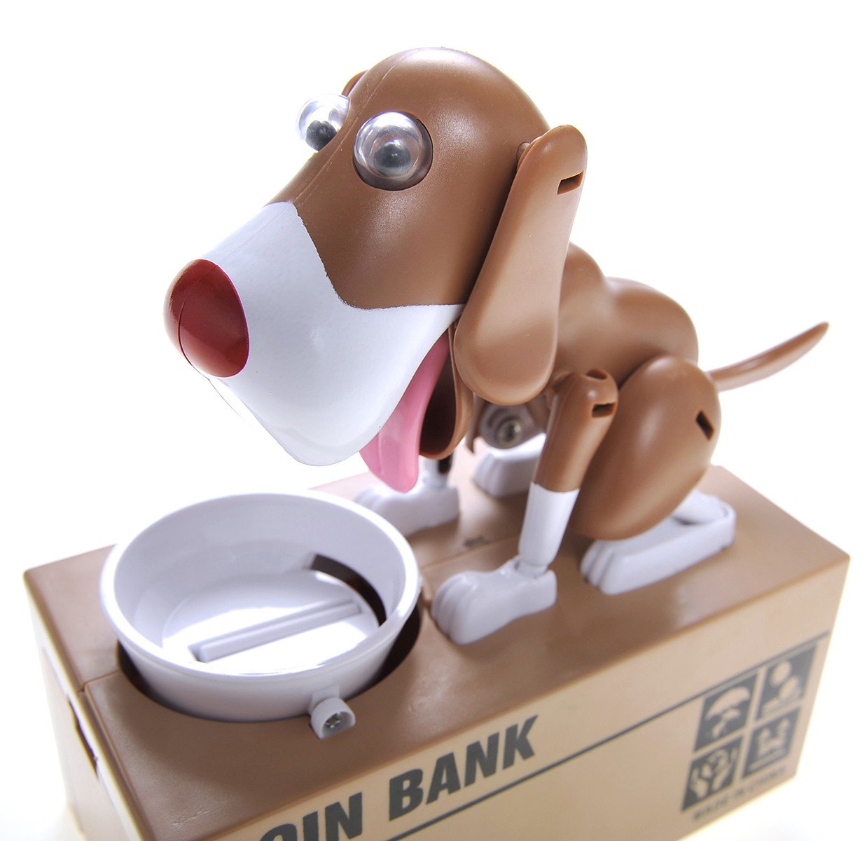 My Dog Piggy Bank – Robotic Coin Munching Toy Money Box