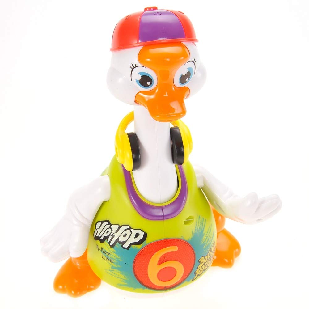 Dusky Shark Dancing Hip Hop Goose Musical Toy for Kids – Developmental Playmate