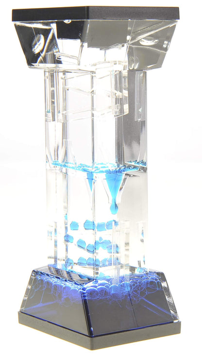 Liquid Motion Bubbler – Relaxing Desk Toy and Stress Reliever Without Wheels