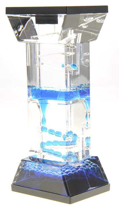 Liquid Motion Bubbler – Relaxing Desk Toy and Stress Reliever Without Wheels