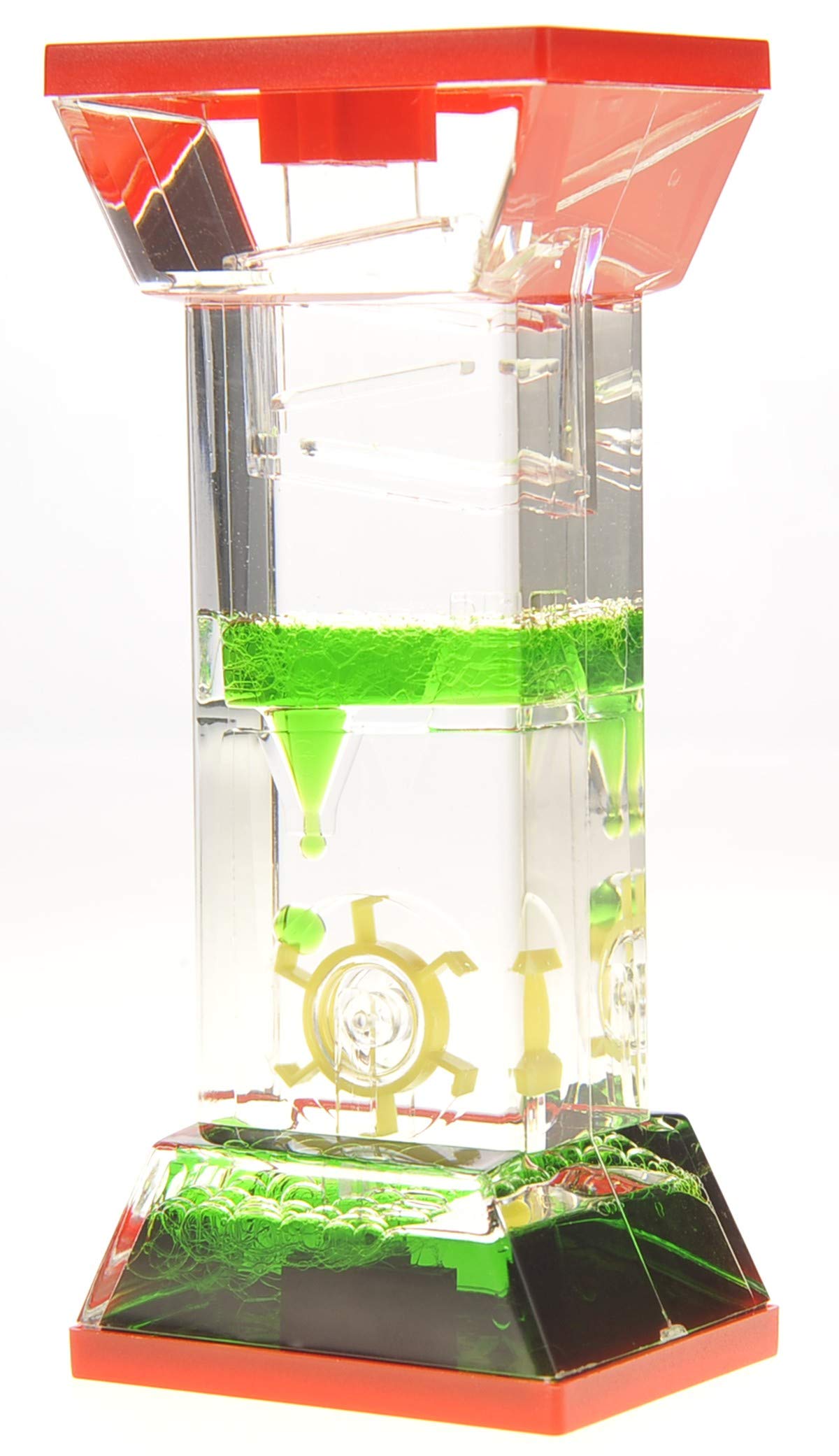 Liquid Motion Bubbler with Spinning Wheel – Relaxing Desk Toy and Stress Reliever