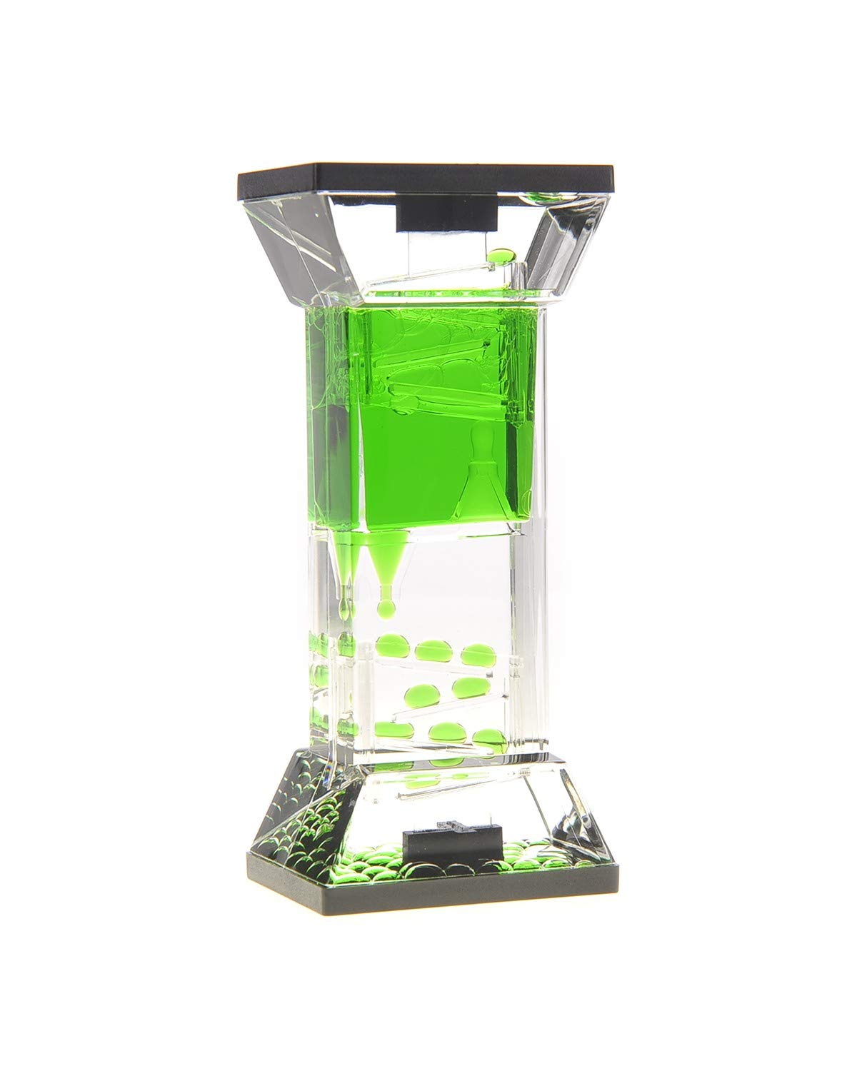 Liquid Motion Bubbler – Relaxing Desk Toy and Stress Reliever Without Wheels