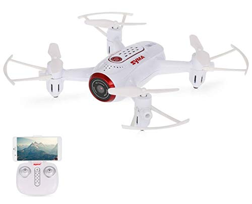 Syma WiFi FPV Pocket Drone with HD Camera, Headless Mode, and One-Key Return