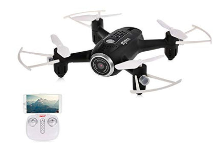 Syma WiFi FPV Pocket Drone with HD Camera, Headless Mode, and One-Key Return