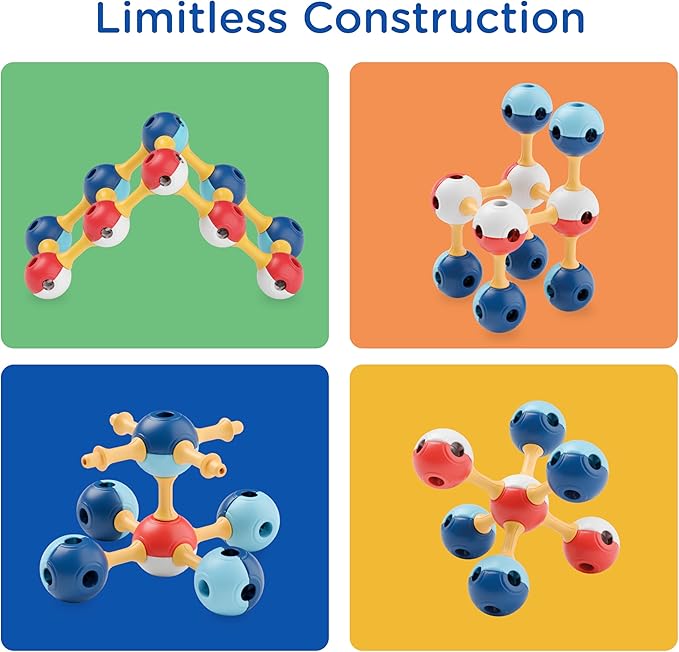 Magnetic Building Set for Kids, STEM Educational Toys for 3+ Year Old Boys and Girls, Space Planet Blocks - Primary Universe Lite