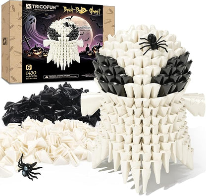 Halloween 3D Soft Building Blocks, Soft Assembling Building Kits Pressure-Relief Toys Interlocking Block Sets