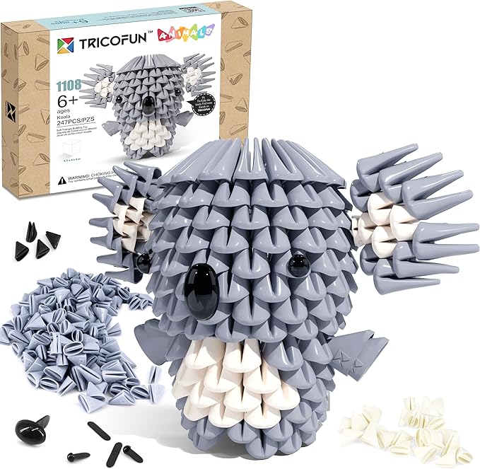 3D Animal Soft Building Blocks for Kids – STEM Educational Toys, Stress-Relief & Creative Play | Safe, Non-Toxic Interlocking Blocks for Ages 6+ | Perfect Gift