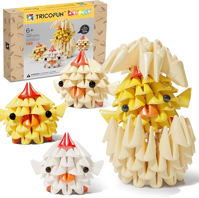 3D Animal Soft Building Blocks for Kids – STEM Educational Toys, Stress-Relief & Creative Play | Safe, Non-Toxic Interlocking Blocks for Ages 6+ | Perfect Gift