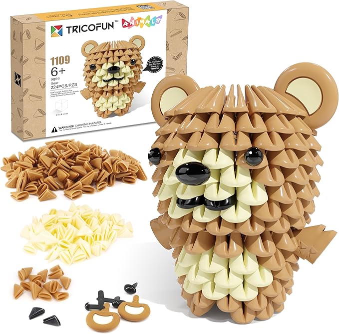 3D Animal Soft Building Blocks for Kids – STEM Educational Toys, Stress-Relief & Creative Play | Safe, Non-Toxic Interlocking Blocks for Ages 6+ | Perfect Gift