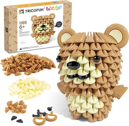3D Animal Soft Building Blocks for Kids – STEM Educational Toys, Stress-Relief & Creative Play | Safe, Non-Toxic Interlocking Blocks for Ages 6+ | Perfect Gift