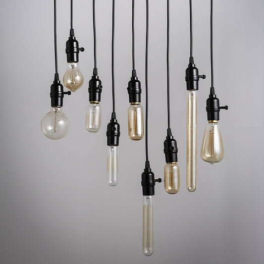 Industrial Loft Mini Pendant Light – 1-Light Hanging Fixture