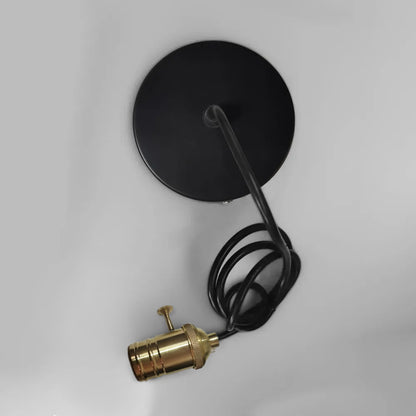 Industrial Loft Mini Pendant Light – 1-Light Hanging Fixture