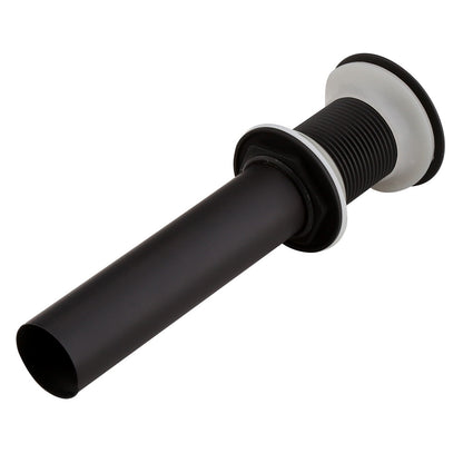Antique Black Pop-Up Drain for Vessel Sink Without Overflow – Brass