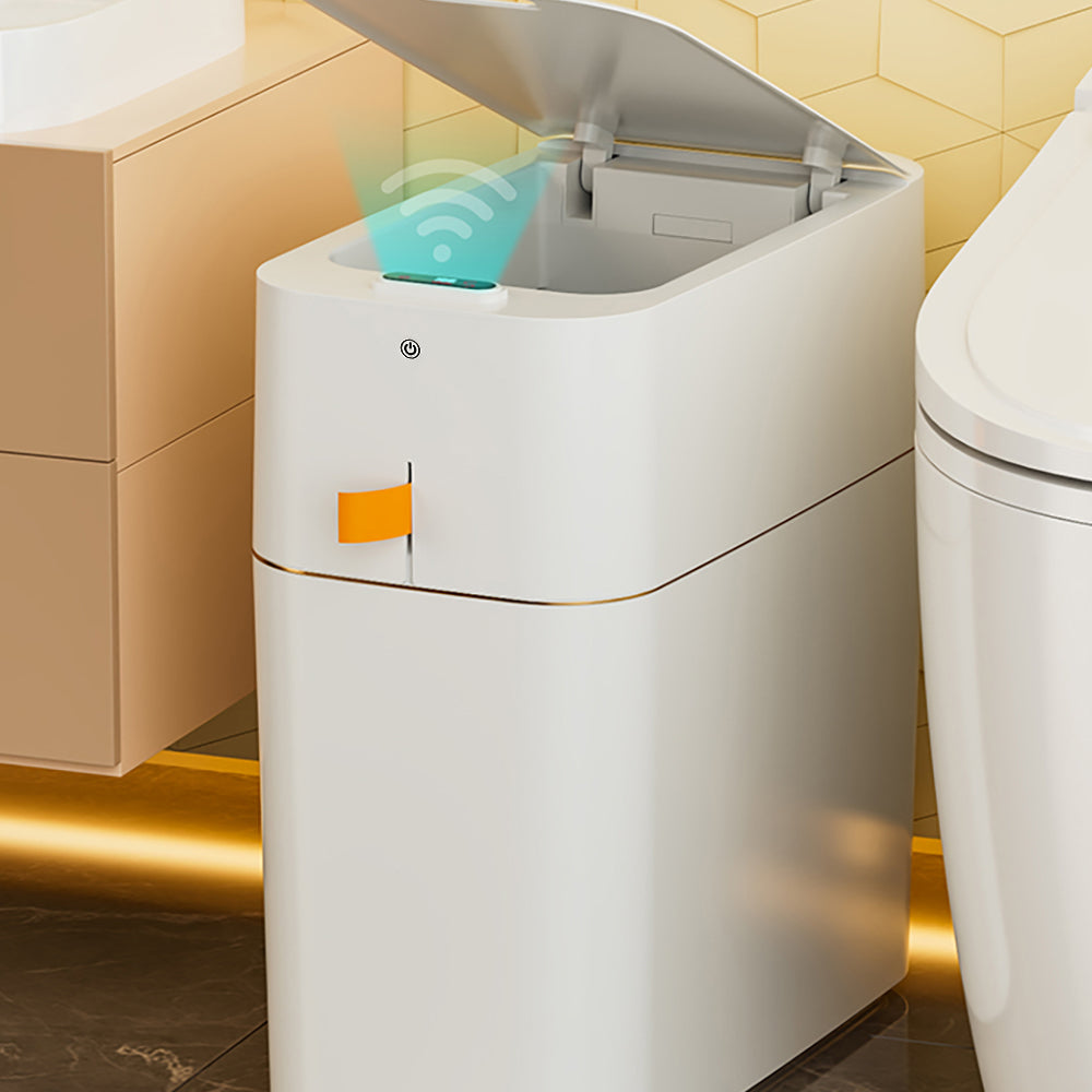 Smart Touchless Trash Can – Auto Packing, Sensor, UV & Light Charging