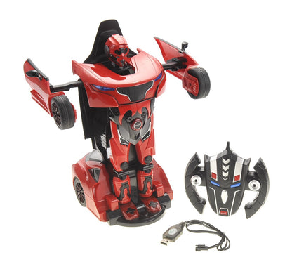 1:14 Scale RS Transformer 2.4G Robot Car Remote Control Vehicle. (Red)