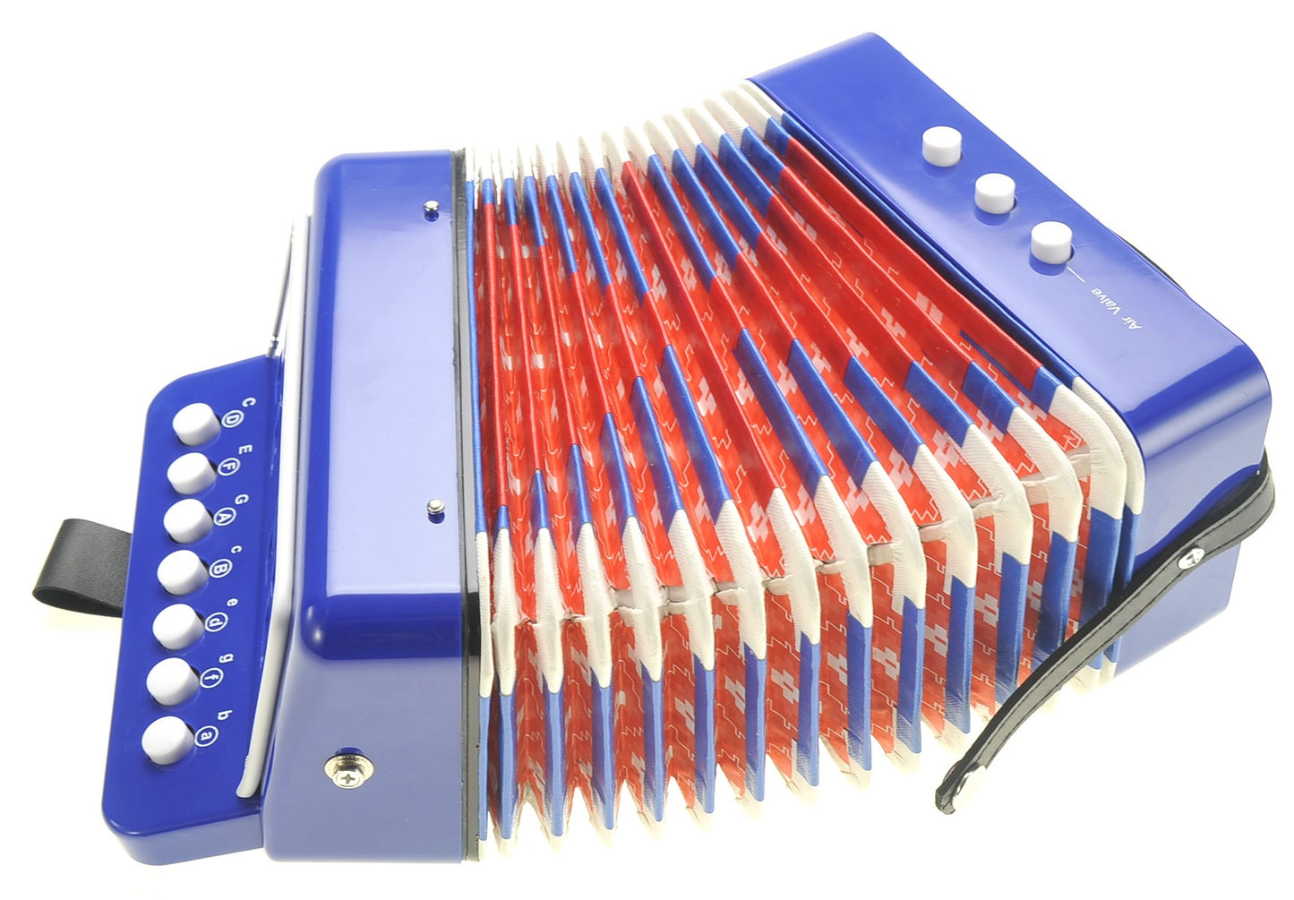 Children's Accordion - Musical Instrument for Kids, Fun and Portable (Blue)