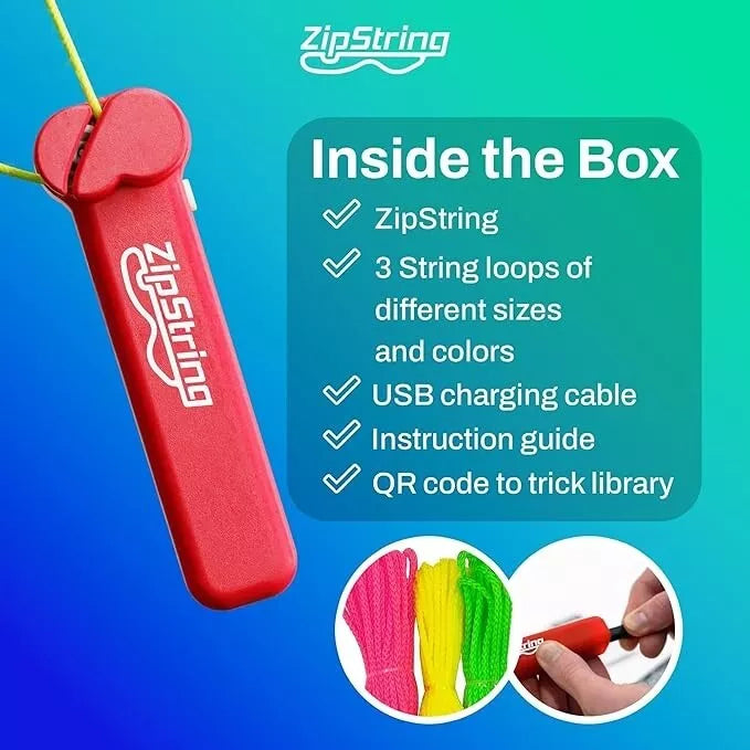 ZipString The Ultimate Flying Rope Toy As Seen on Shark Tank Endless Tricks